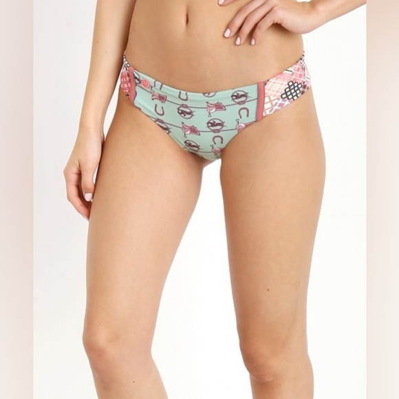 Maaji Royal Riders Cavalry Checker Bikini Bottom - Picture 1 of 8